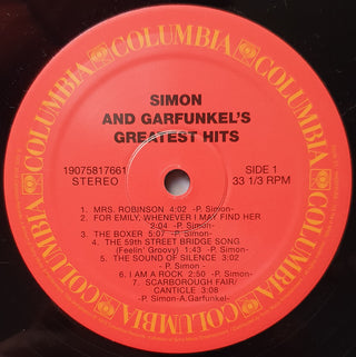 Simon & Garfunkel : Simon And Garfunkel's Greatest Hits (LP, Comp, RE)