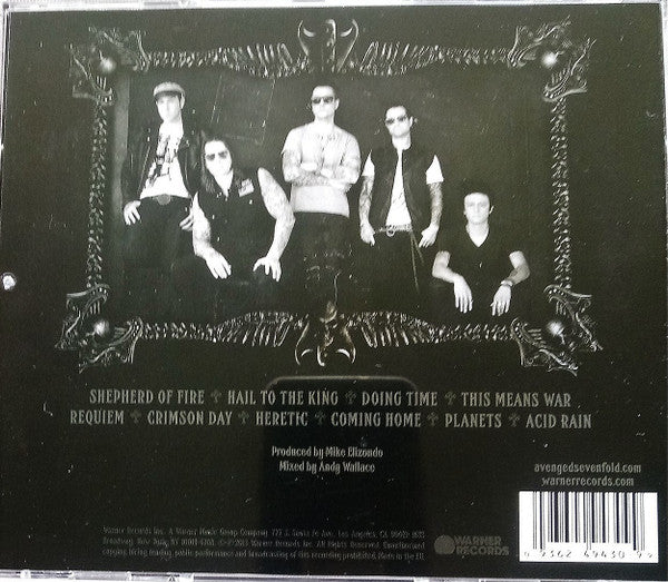 Avenged Sevenfold : Hail To The King (CD, Album, RP)