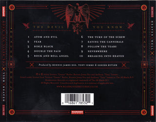 Heaven & Hell (2) : The Devil You Know (CD, Album)