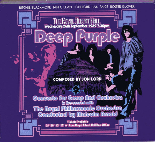 Deep Purple, Royal Philharmonic Orchestra Conducted By Malcolm Arnold : Concerto For Group And Orchestra (2xCD, Album, RE, RM, O-C)