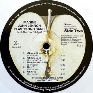 John Lennon : Imagine (LP, Album, RE, RP, Whi + LP, RP, Whi + Ltd, 50t)