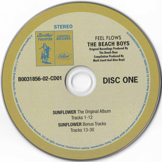 The Beach Boys : Feel Flows (The Sunflower & Surf's Up Sessions · 1969-1971) (CD, Album, RE, RM + CD, Album, RE, RM + Comp)