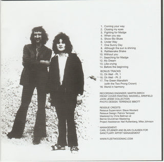 Fleetwood Mac : Then Play On (CD, Album, RE, RM)