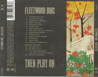 Fleetwood Mac : Then Play On (CD, Album, RE, RM)
