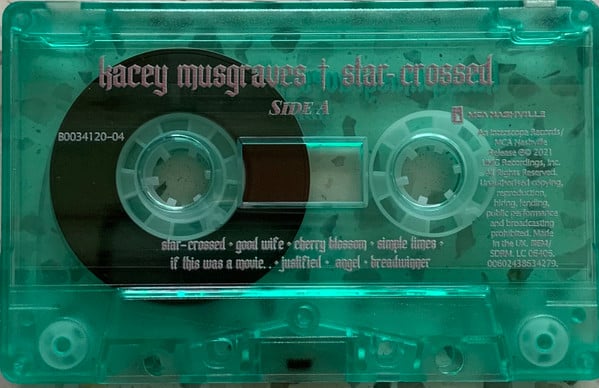 Kacey Musgraves : Star-Crossed (Cass, Album, Gre)