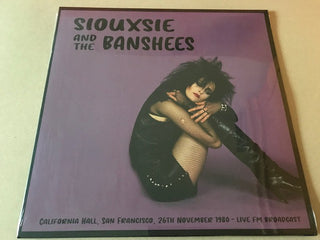 Siouxsie & The Banshees : California Hall, San Francisco, 26th November 1980 - Live FM Broadcast  (LP, Ltd, Unofficial)