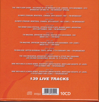 David Bowie : Live Volume Two (10xCD, Comp, Unofficial + Box)