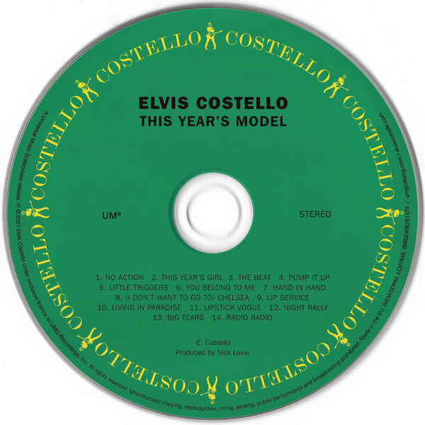 Elvis Costello : This Year's Model (CD, Album, RE, RM)