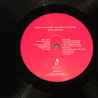 International Teachers Of Pop : Pop Gossip (LP, Album)