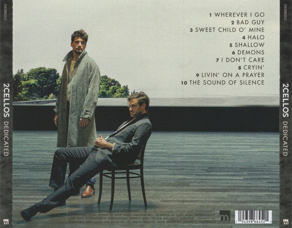2Cellos : Dedicated (CD, Album)