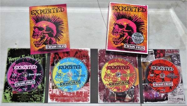 The Exploited : The Chaos Files (Comp, Ltd + CD, Album, RM + CD, Album, RM + CD, Al)