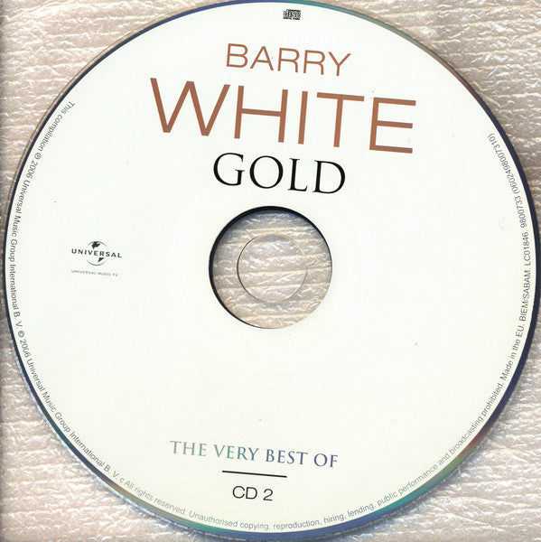Barry White : Gold - The Very Best Of (2xCD, Comp)