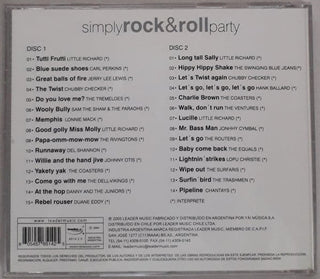 Various : Simply Rock&Roll Party (2xCD, Comp)