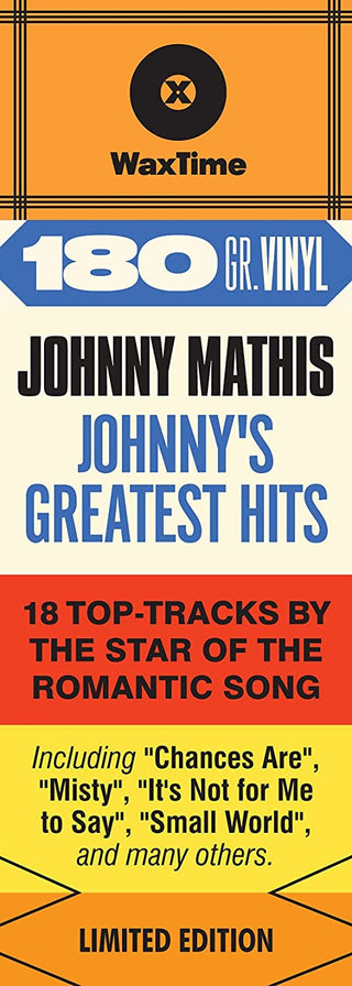 Johnny Mathis : Johnny's Greatest Hits (LP, Comp, Ltd, 180)