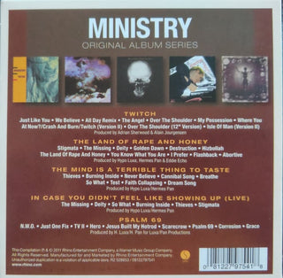 Ministry : Original Album Series (5xCD, Album, Comp, RE)