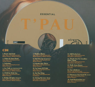 T'Pau : Essential  (3xCD, Comp)