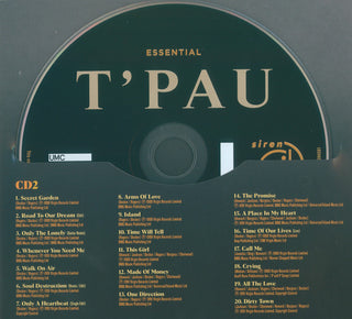 T'Pau : Essential  (3xCD, Comp)