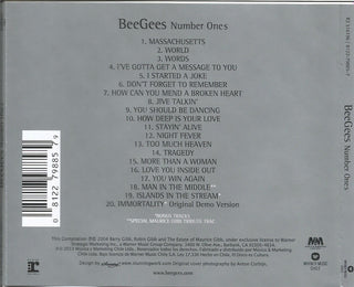 Bee Gees : Number Ones (CD, Comp, RE)
