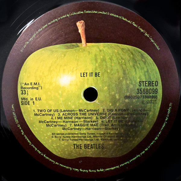 The Beatles : Let It Be (Box, Dlx + LP, Album, RE + 2xLP, Comp, Mono + LP, )