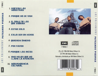 Los Prisioneros : Pateando Piedras (CD, Album, RE)