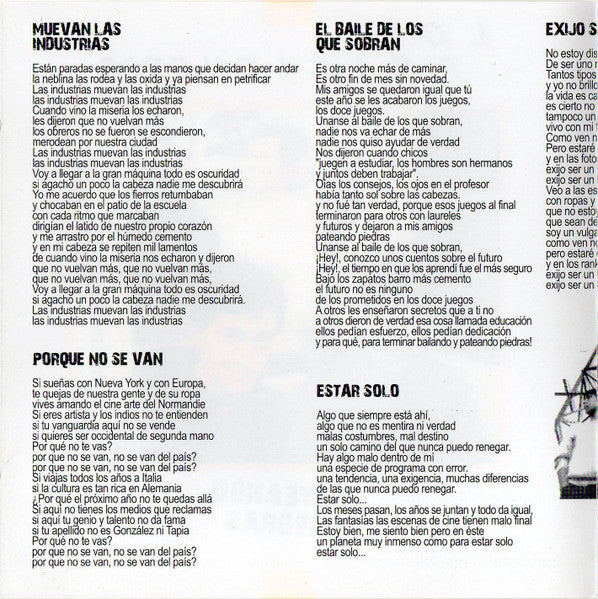 Los Prisioneros : Pateando Piedras (CD, Album, RE)