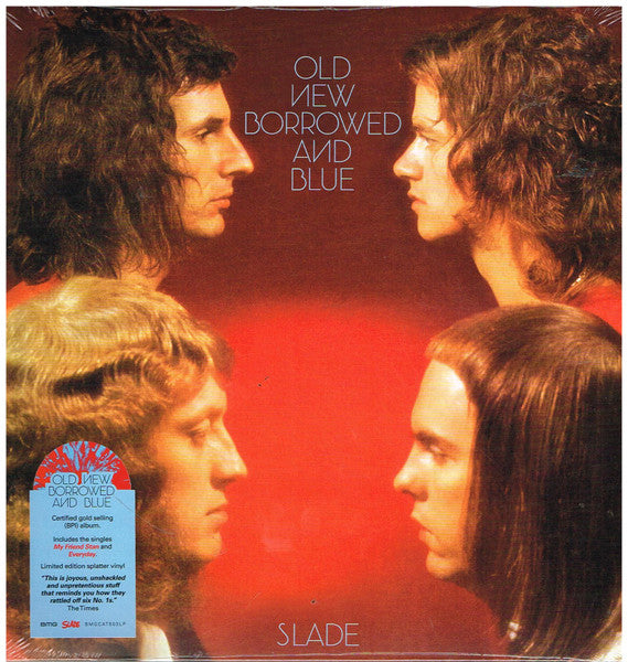 Slade : Old New Borrowed And Blue (LP, Album, Ltd, RE, Spl)