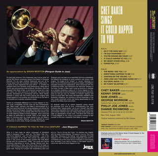 Chet Baker : Chet Baker Sings It Could Happen To You (LP, Ltd, RE, Tra)
