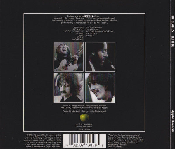 The Beatles : Let It Be (CD, Album, RE, RM)