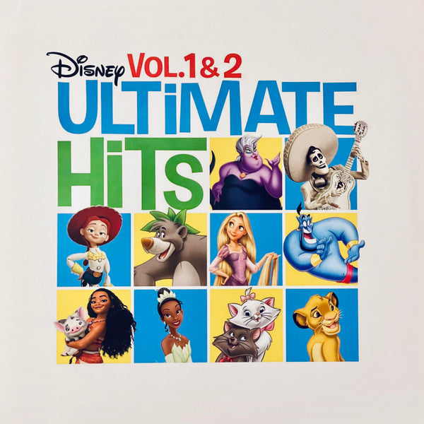 Various : Disney Ultimate Hits Vol.1 & 2 (LP, Blu + LP, Gre + Comp, Ltd)