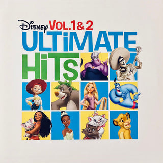 Various : Disney Ultimate Hits Vol.1 & 2 (LP, Blu + LP, Gre + Comp, Ltd)