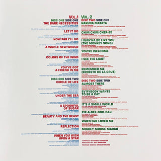 Various : Disney Ultimate Hits Vol.1 & 2 (LP, Blu + LP, Gre + Comp, Ltd)