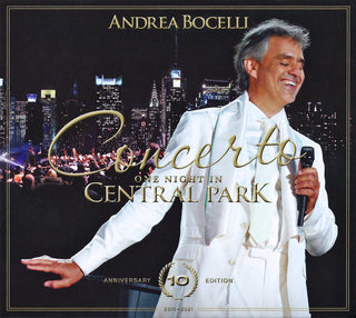 Andrea Bocelli : Concerto: One Night In Central Park  10th Anniversary Edition (CD, Album + DVD-V, NTSC + RE, Fan)
