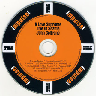 John Coltrane : A Love Supreme: Live In Seattle (CD, Album)