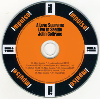 John Coltrane : A Love Supreme: Live In Seattle (CD, Album)
