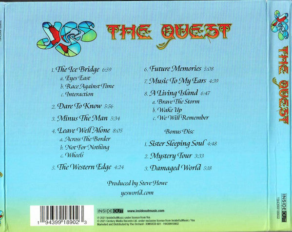 Yes : The Quest (2xCD, Album)