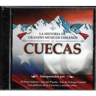 Various : Cuecas - La Historia De Grandes Músicos Chilenos (CD, Album, Comp, RE)