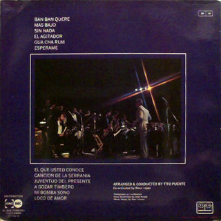 Tito Puente Canta: Santos Colón : Los Originales / The Originals (LP, Comp, Mono)