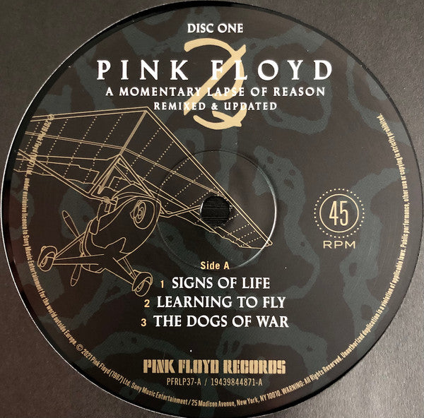 Pink Floyd : A Momentary Lapse Of Reason (Remixed & Updated) (2xLP, Album, RE, 180)
