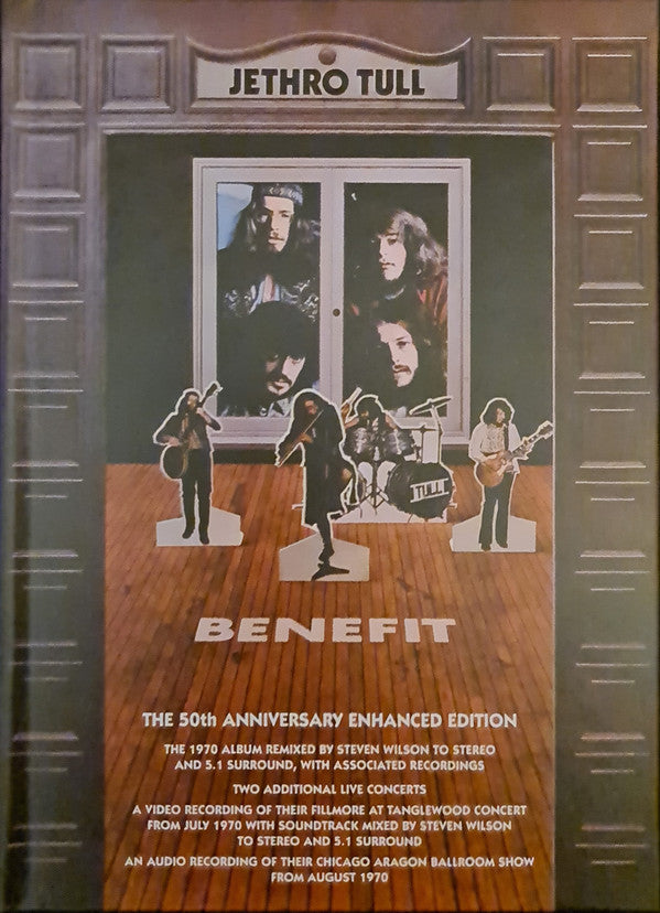 Jethro Tull : Benefit (The 50th Anniversary Enhanced Edition) (CD, Album, RE + CD, Comp, Mono + CD + CD, Mono + D)