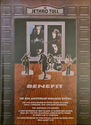 Jethro Tull : Benefit (The 50th Anniversary Enhanced Edition) (CD, Album, RE + CD, Comp, Mono + CD + CD, Mono + D)