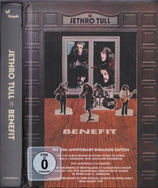Jethro Tull : Benefit (The 50th Anniversary Enhanced Edition) (CD, Album, RE + CD, Comp, Mono + CD + CD, Mono + D)