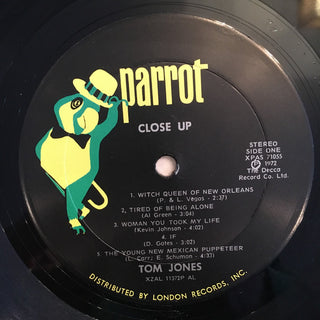 Tom Jones : Close Up (LP, Album, AL )