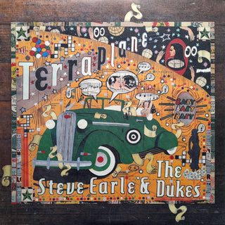 Steve Earle & The Dukes : Terraplane (LP, Album, Ltd, Tra)