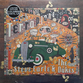 Steve Earle & The Dukes : Terraplane (LP, Album, Ltd, Tra)