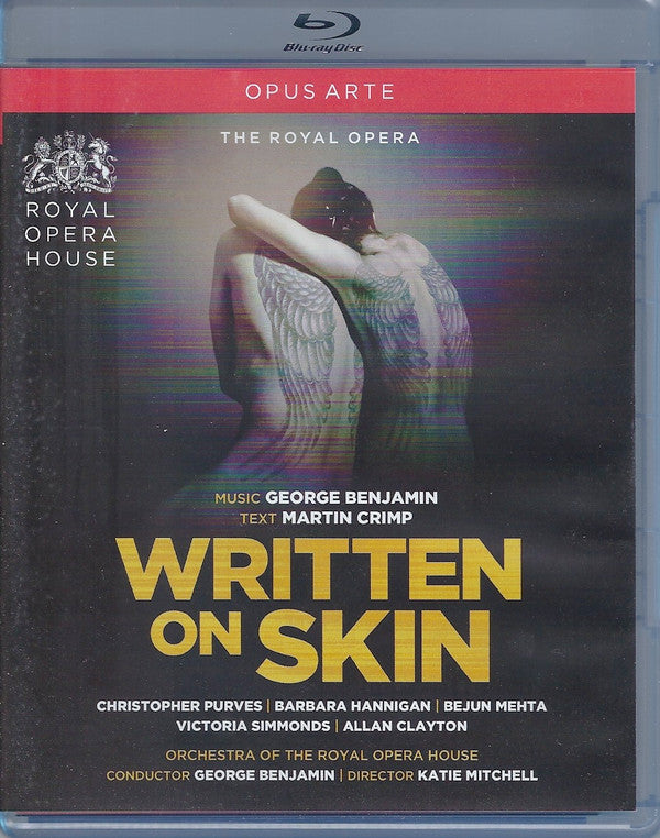 George Benjamin, Martin Crimp - Christopher Purves, Barbara Hannigan, Bejun Mehta, Victoria Simmonds, Allan Clayton, Orchestra Of The Royal Opera House, Covent Garden, George Benjamin, Katie Mitchell : Written On Skin (Blu-ray)