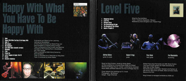 King Crimson : Happy With What You Have To Be Happy With • Level Five • Elektrik (Live In Japan, 2003) (CD, EP, RE + CD, MiniAlbum, RE + CD, Album, RE + C)