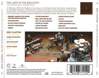 Eric Clapton : The Lady In The Balcony: Lockdown Sessions (CD, Album)