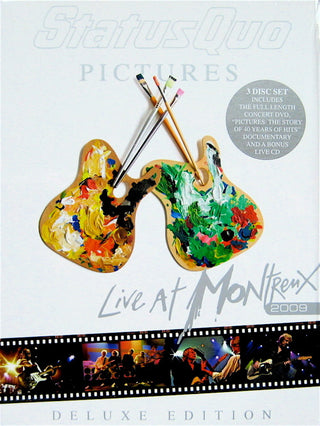 Status Quo : Pictures: Live At Montreux 2009 (2xDVD-V, Multichannel, PAL + CD, Album + Dlx, Fol)