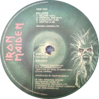 Iron Maiden : Killers (LP, Album, RE, RM, 180)