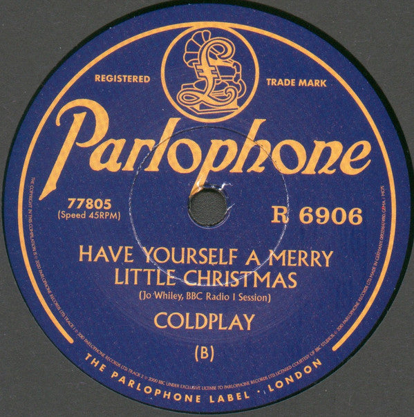 Coldplay : Christmas Lights (7", Ltd, RE, Rec)